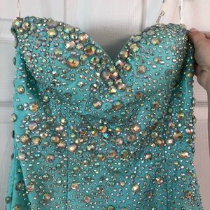 Tony Bowls | Paris - Strapless Mermaid Dress